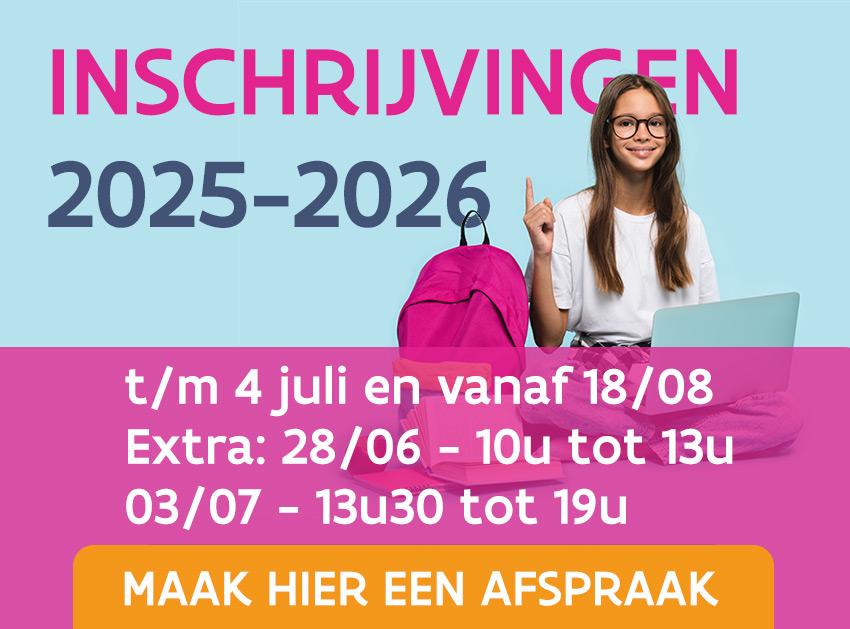 Inschrijvingen 2025-2026